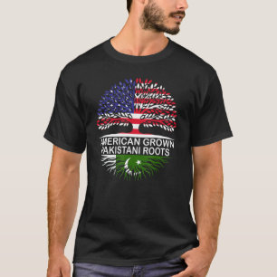 Camiseta EE.UU. y Pakistán marcan bandera de EE.UU. cultiva