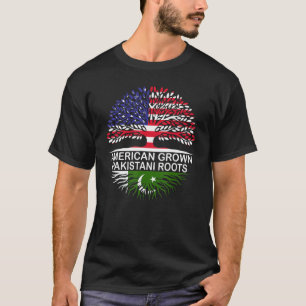 Camiseta EE.UU. y Pakistán marcan bandera de EE.UU. cultiva