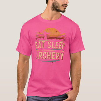 Camiseta Eee Sleep Archery Enthusiast Sunset