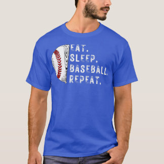 Camiseta Eee Sleep Baseball Repetir1
