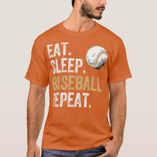 Camiseta Eee Sleep Baseball Repetir 1