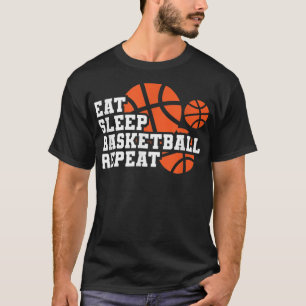 Camiseta Eee Sleep Basketball Repetir jugador de baloncesto