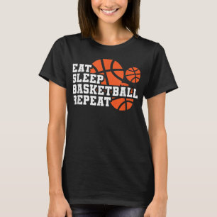 Camiseta Eee Sleep Basketball Repetir jugador de baloncesto