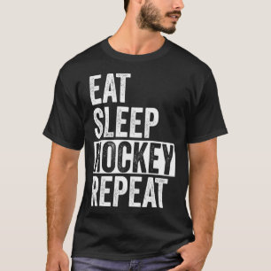 Camiseta Eee Sleep Hockey Repetir divertida selección depor