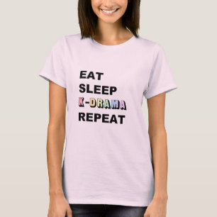 Camiseta Eee Sleep Kdrama Repetir