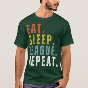 Camiseta Eee Sleep League Repetir Juego Deportivo 1