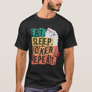 Camiseta Eee Sleep Poker Repeat Casino
