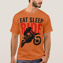 Eee Sleep Ride Motocross Motorcycle Sport Pop Art