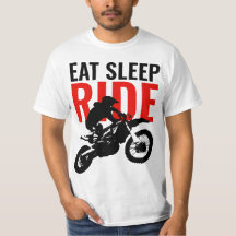 Eee Sleep Ride Motocross Motorcycle Sport Pop Art
