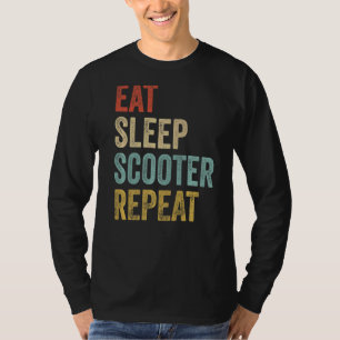 Camiseta Eee Sleep Scooter Repeat Scooter