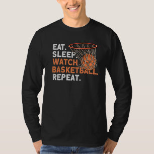 Camiseta Eee Sleep Watch Basketball Repetir el pre-estadio