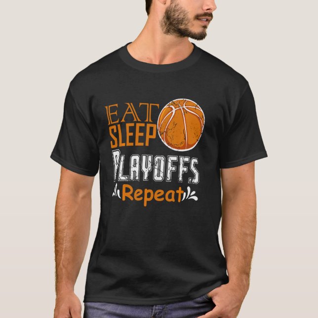 Camiseta Eee Sleep Watch Basketball Repetir la marcha de la (Anverso)