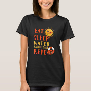 Camiseta Eee Sleep Water Basketball Repetir el baloncesto d