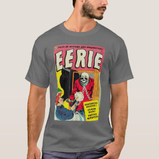 Camiseta Eeerie Classic Monster Poster Horror Comic Book gi