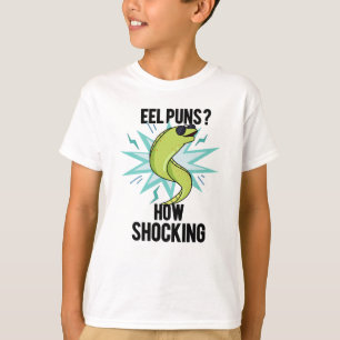 Camiseta Eel Puns Cómo Impresionante Graciosa Pun Animal