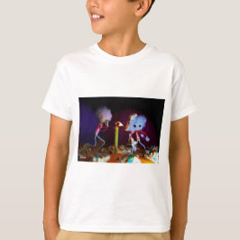 Camiseta Een wens doen bij het uitblazen van het kaarsje..