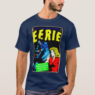 Camiseta 'EERIE' de historietas de terror de los a