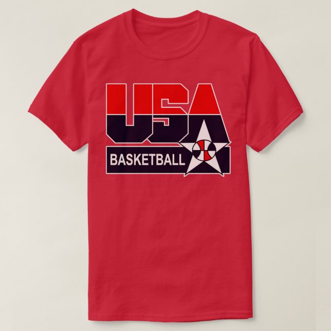 Camiseta EEUU Basketball Dream Team 92 Retro 1 (Diseño del anverso)