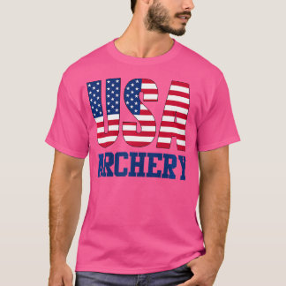Camiseta Eeuu Con Bandera Estadounidense De Arco Deportivo