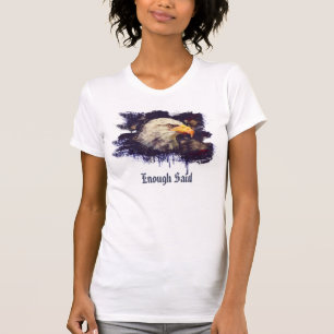 Camiseta *~* EEUU Patriótico Estadounidense Cabeza de águil