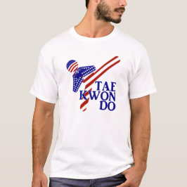 Camiseta EEUU Patriótico Martial Arts TAEKWONDO