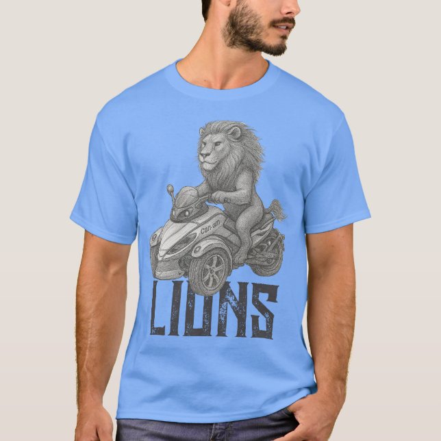 Camiseta EEUU Spyder Ryders - Leones espía (Anverso)