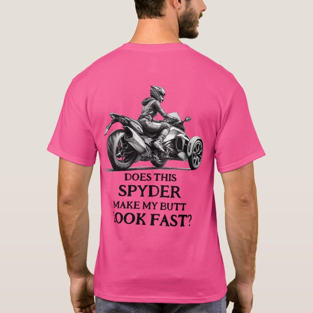 Camiseta EEUU Spyder Ryders - Pero mira rápido (Reverso)