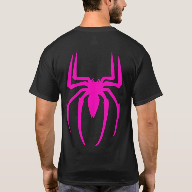 Camiseta EEUU Spyder Ryders - Spider Back Pink (Reverso)