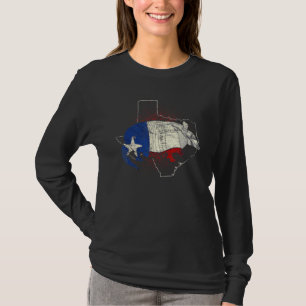 Camiseta Eeuu Texas Patriotic Wildlife Animal Texde Ar