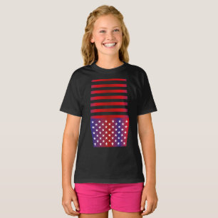 Camiseta EEUU/USA FLAG Text Style BARNA by MASANSER