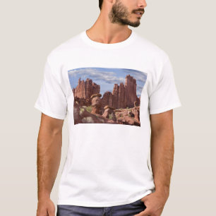 Camiseta EEUU, Utah. Vista de las Torres Pescadoras. Crédi