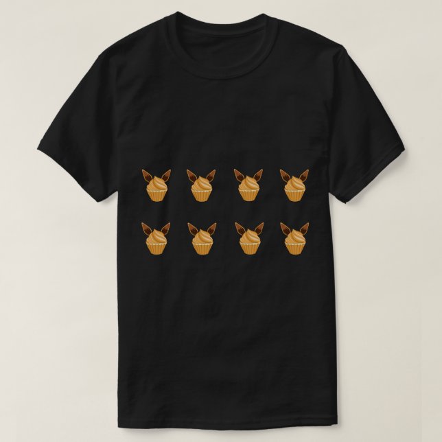 Camiseta Eeve Cupcake .png (Diseño del anverso)