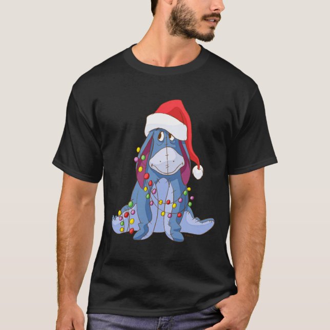Camiseta Eeyore Santa Claus  (Anverso)