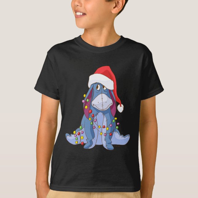 Camiseta Eeyore Santa Claus  (Anverso)