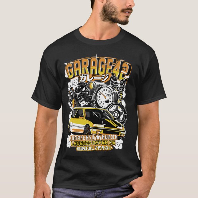Camiseta EF de la cuchara de Honda Civic (Anverso)