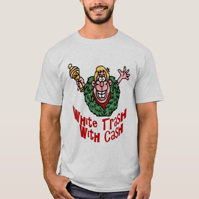 Camiseta Efectivo en la cola blanca (Anverso)