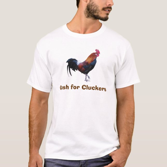 Camiseta Efectivo para Cluckers (Anverso)