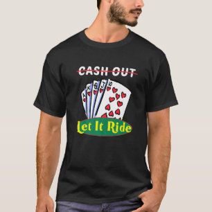 Camiseta Efectivo para dejar que monte hombres que juegan c