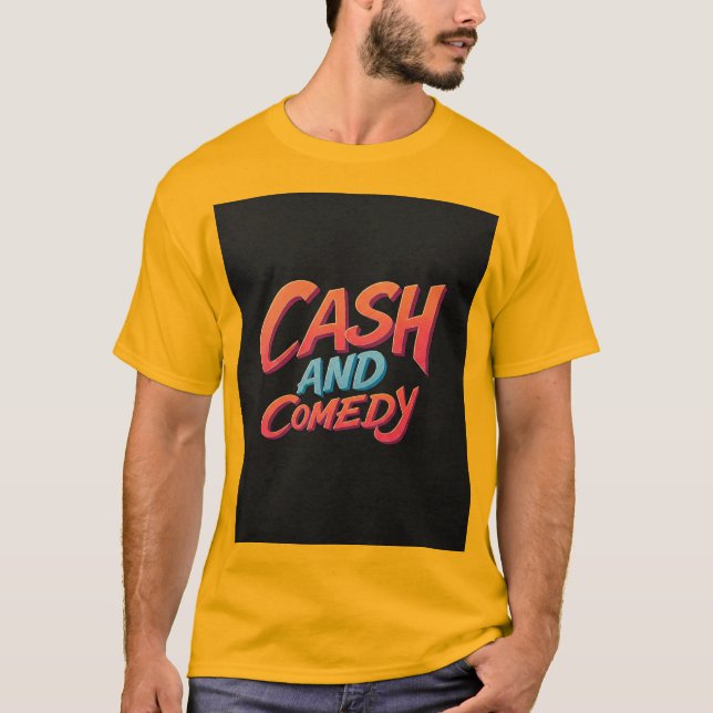 Camiseta Efectivo y comedia (Anverso)