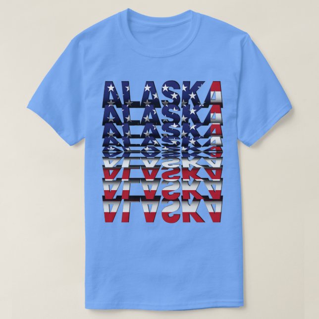 Camiseta Efecto Alaska Flip Text (Diseño del anverso)