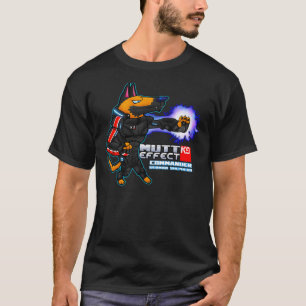 Camiseta Efecto Comandante German Shepherd Mutt