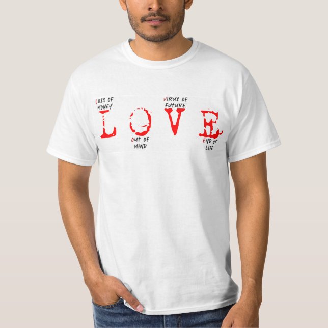 Camiseta Efecto de amor (Anverso)