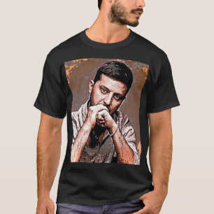 Camiseta Efecto de arte del presidente de Ucrania Volodymyr