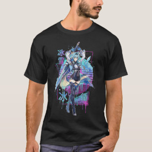 Camiseta Efecto de error de CRT Vaporwave de Eula Lawrence