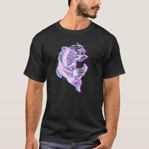 Camiseta Efecto de error de Koi Fish japonés ? Estética Vap