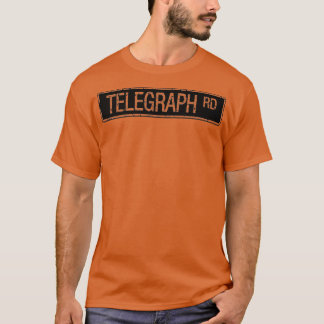Camiseta Efecto de plantilla de Telegraph Road