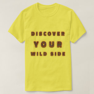 Camiseta Efecto de texto abstracto que representa el lado s