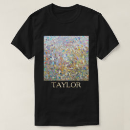 Camiseta Efecto de vidrio emplomado prismático - Arcoíris p