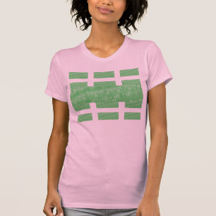 Camiseta efecto del diseño del Multi-panel