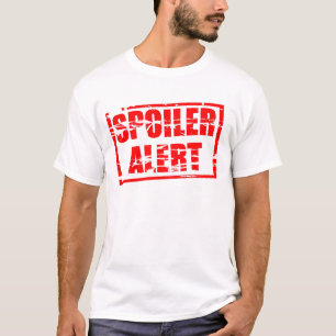 Camiseta Efecto del sello de goma roja de alerta de deflect